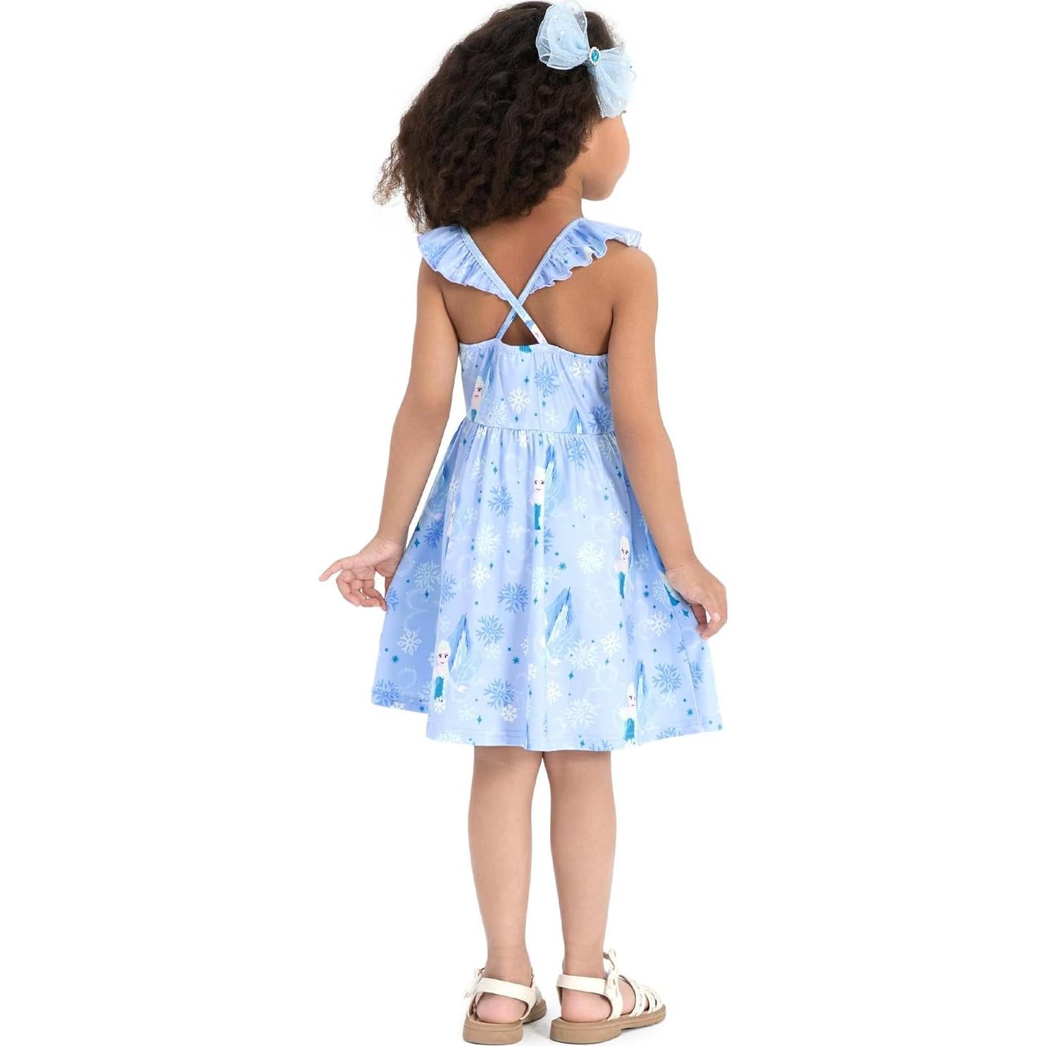 Vestido de Verano Niña Disney Princesa Elsa 3T Azul