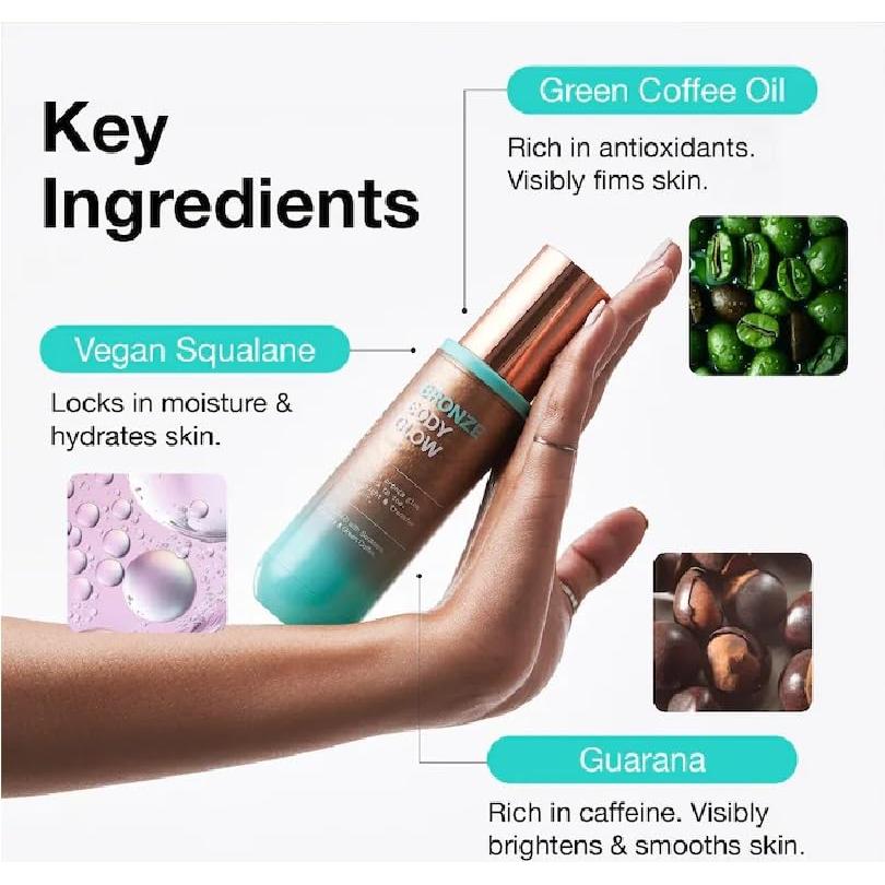 Brillo Corporal Bronce iNNBEAUTY PROJECT 80 ml + Parche Acné 36 Pzas