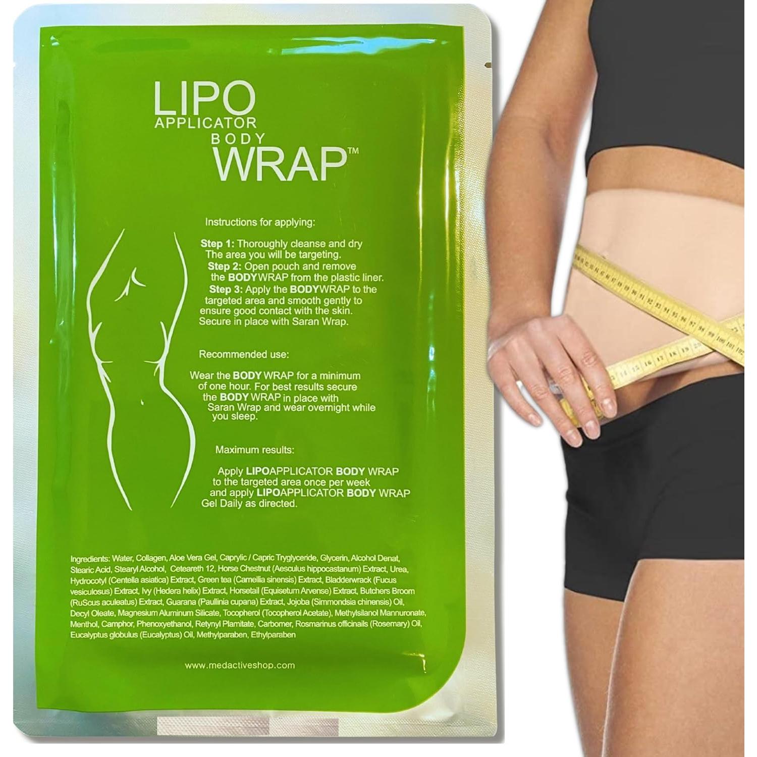 Envoltura Corporal Lipo MedactiveUSA con Té Verde y Guarana