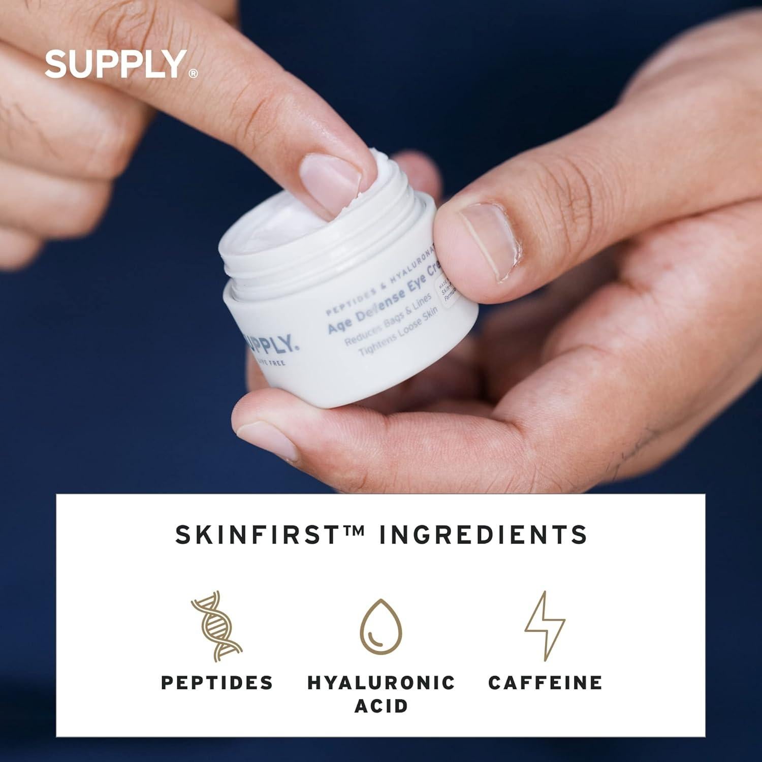 Crema para los Ojos Antienvejecimiento Supply 14.17g - Hidratante