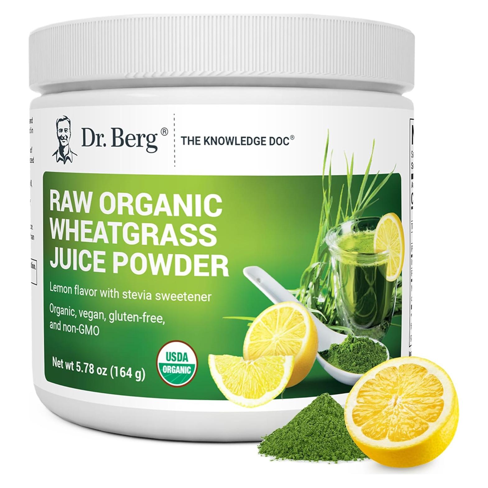 Dr. Berg Polvo Verde Orgánico 60 Porciones - Superalimento