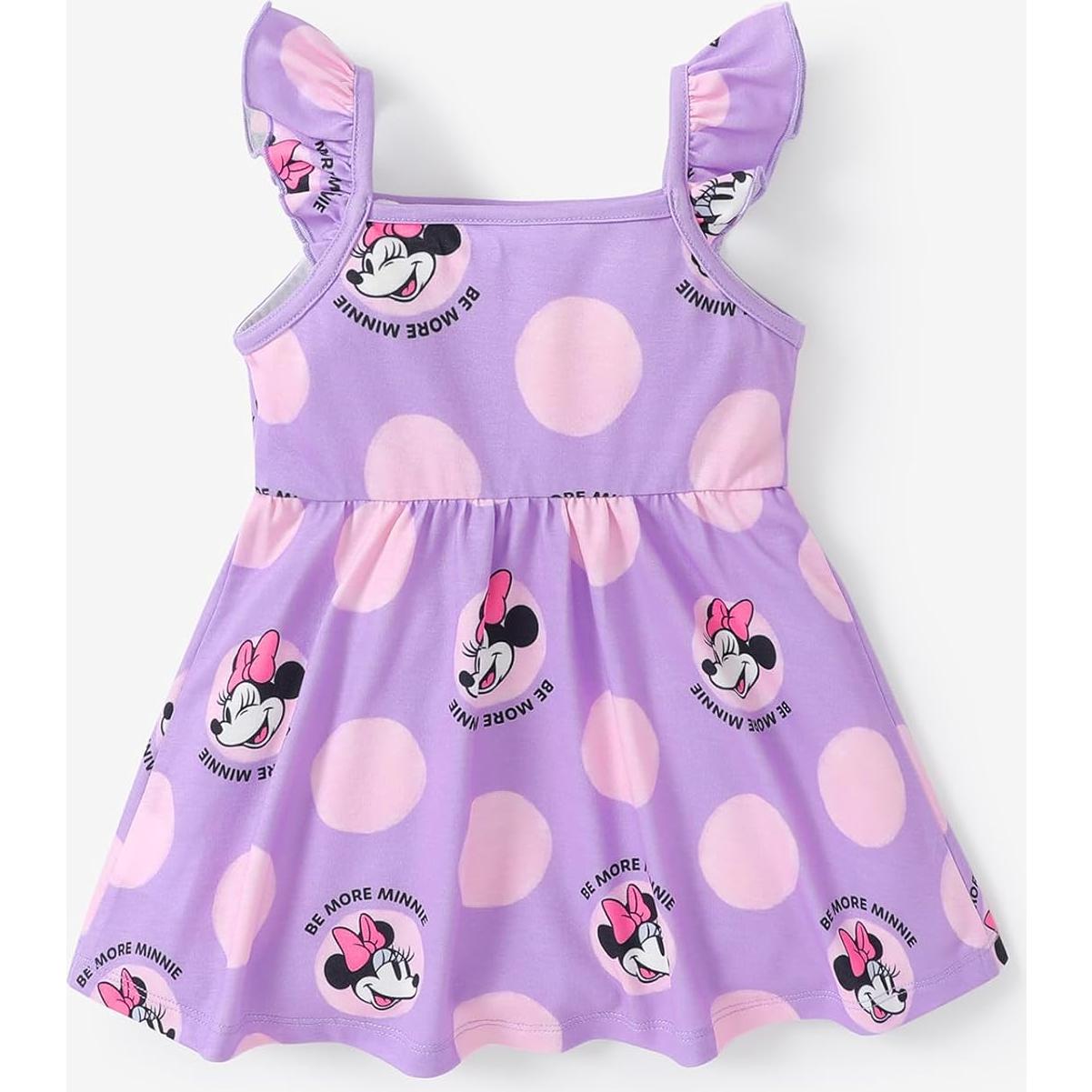 Vestido de Verano para Niña Disney Minnie Mouse 2-6 Años