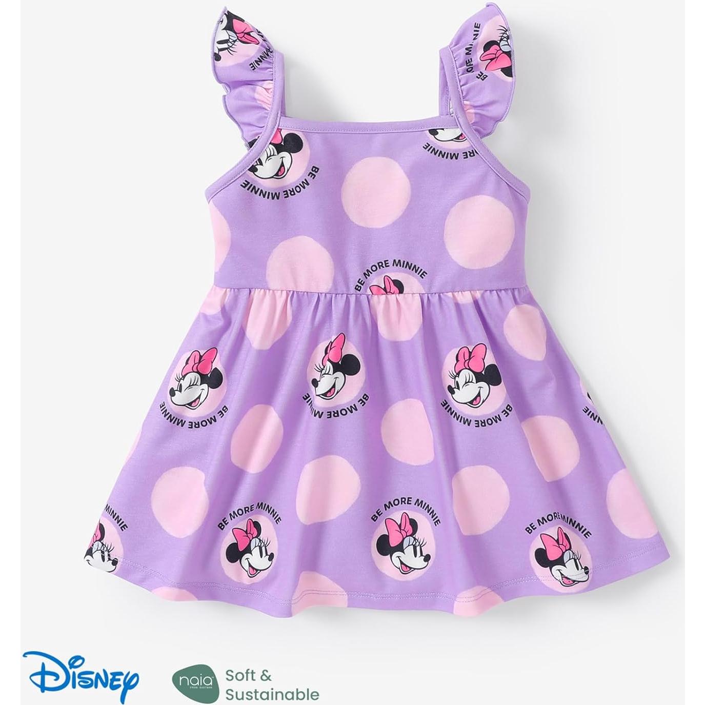 Vestido de Verano para Niña Disney Minnie Mouse 2-6 Años