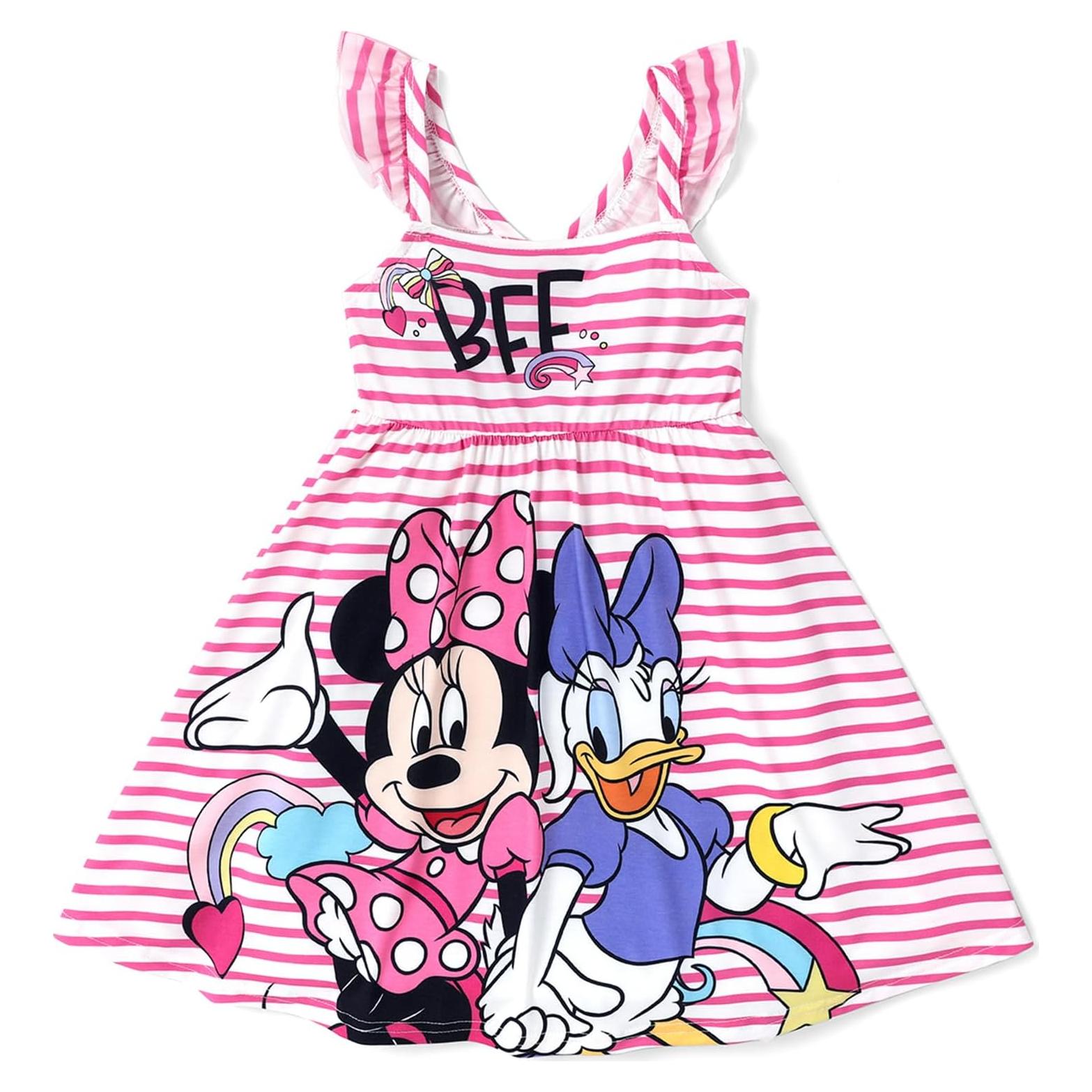 Vestido de Verano para Niña Disney Minnie y Daisy 4-5T