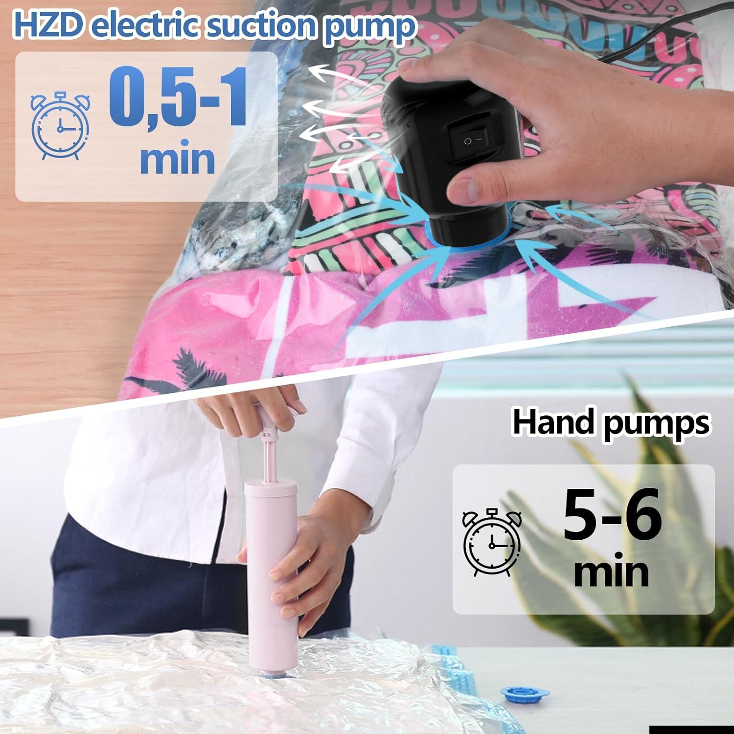 Bomba de Aire Eléctrica HZD para Almacenamiento al Vacío