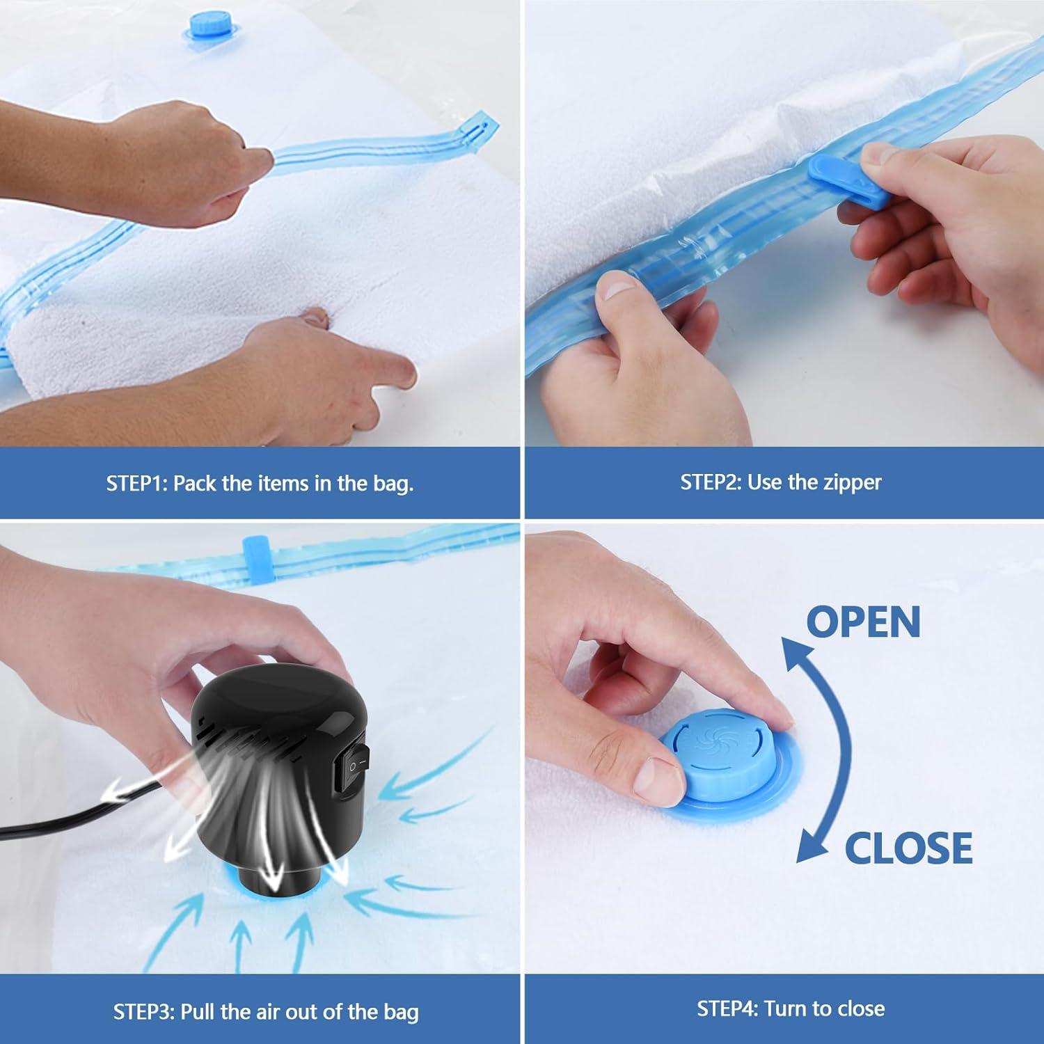 Bomba de Aire Eléctrica HZD para Almacenamiento al Vacío