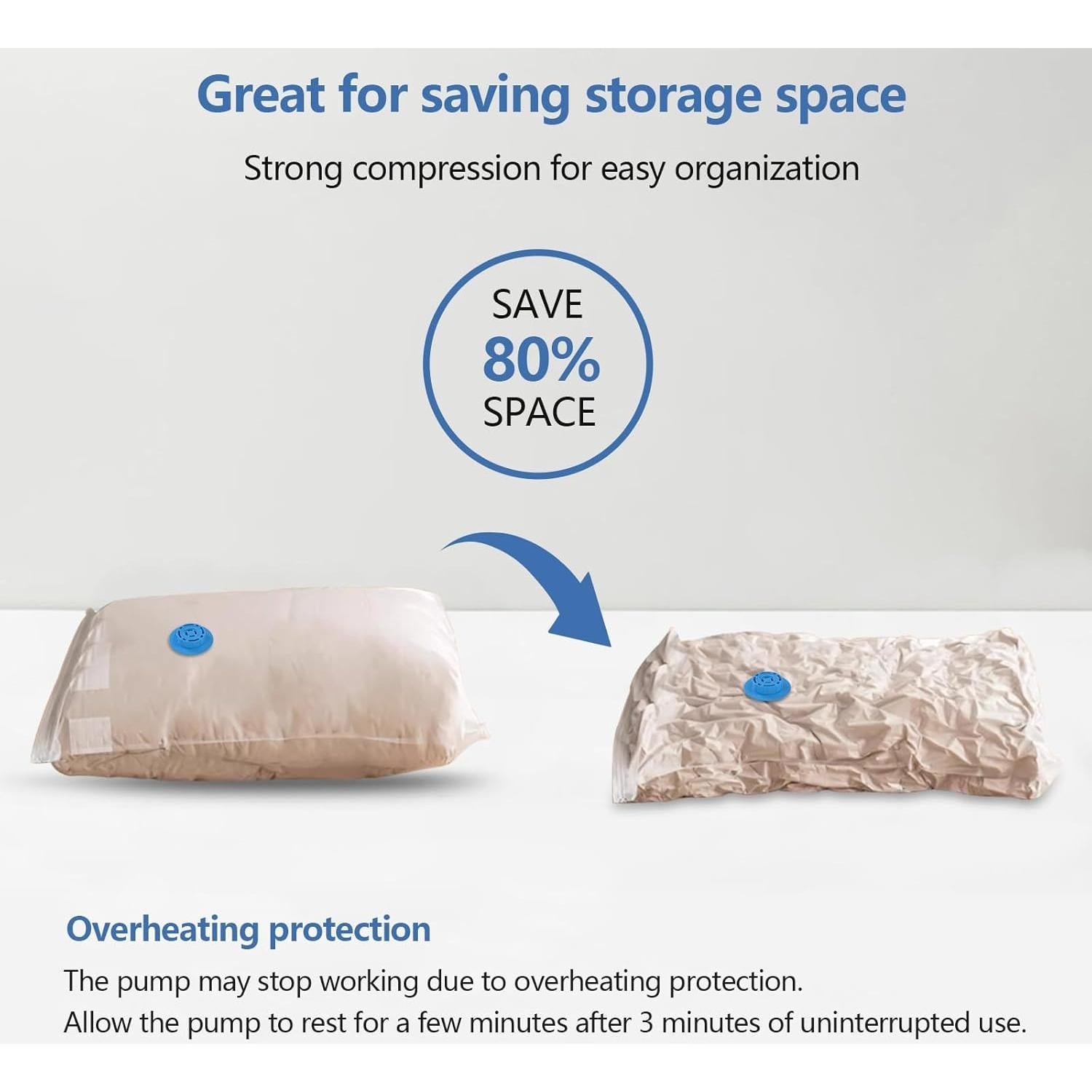 Bomba de Aire Eléctrica HZD para Almacenamiento al Vacío