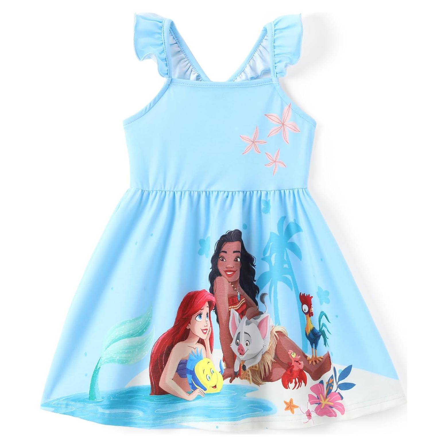 Vestido de Verano para Niña Disney Princesa 3T Azul