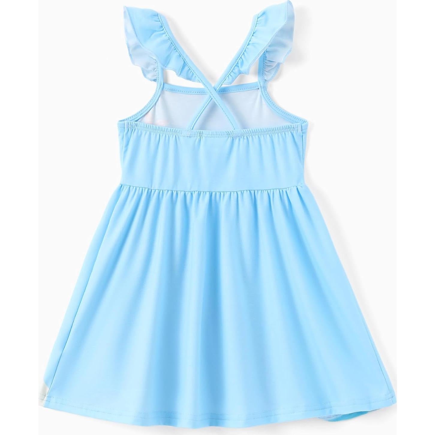 Vestido de Verano para Niña Disney Princesa 3T Azul