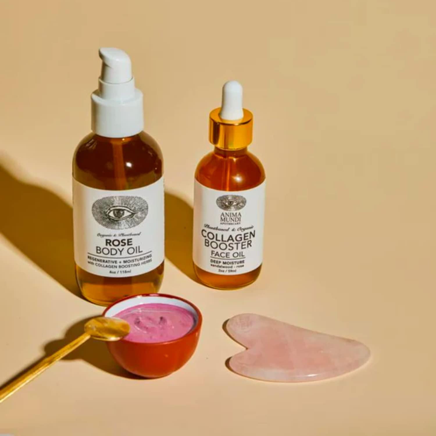 Mascarilla de Arcilla Rosa Anima Mundi 49.87g - Hidratante y Purificante