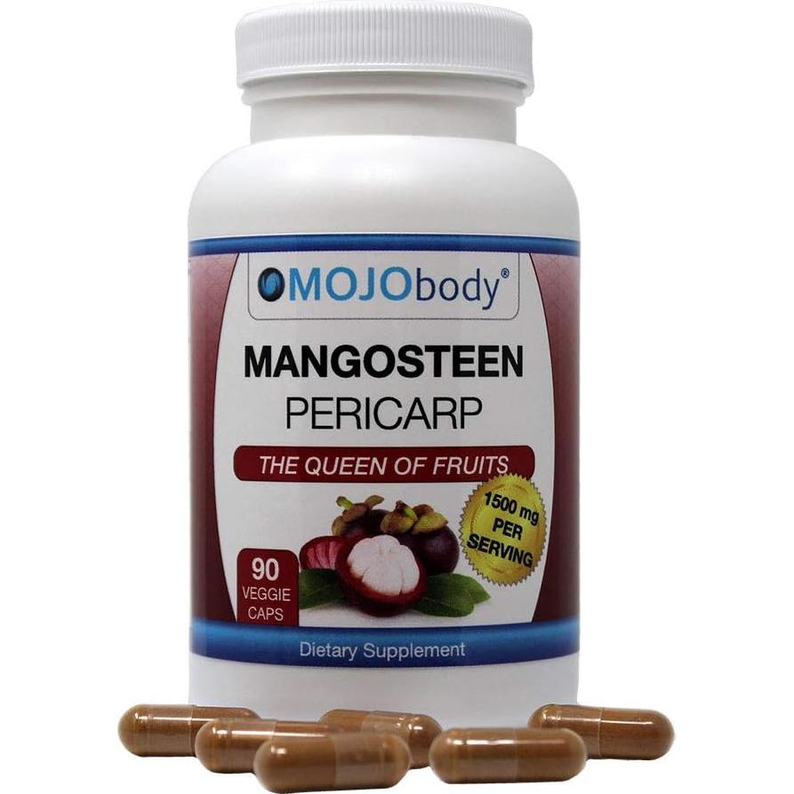 Cápsulas de Mangostán Liofilizado MOJObody 90 Unidades 1.5g