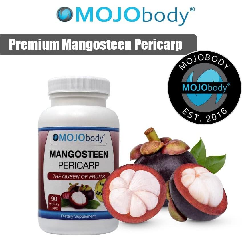 Cápsulas de Mangostán Liofilizado MOJObody 90 Unidades 1.5g