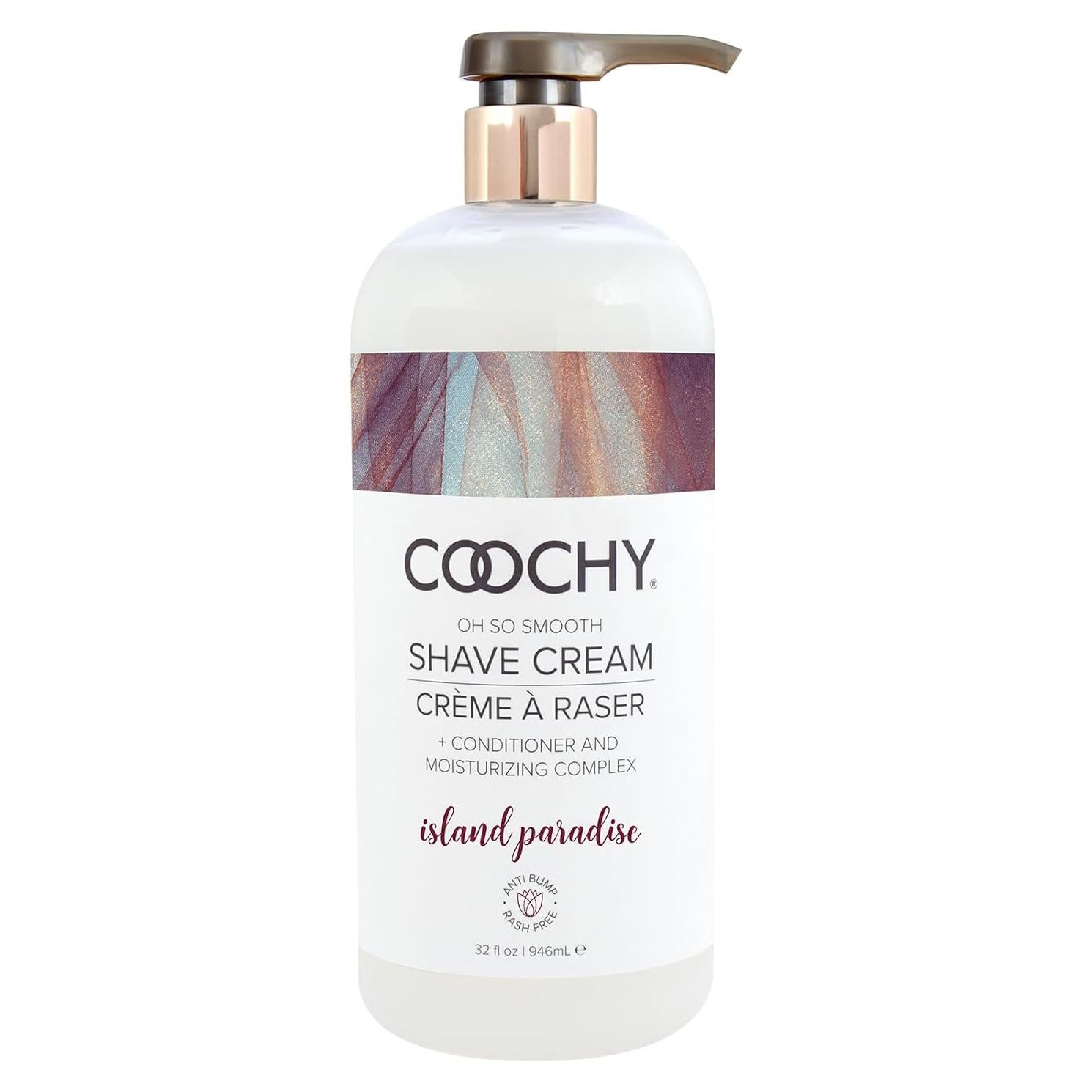 Crema de Afeitar Intima Coochy 907 g - Sin Erupciones, Para Piel Sensible