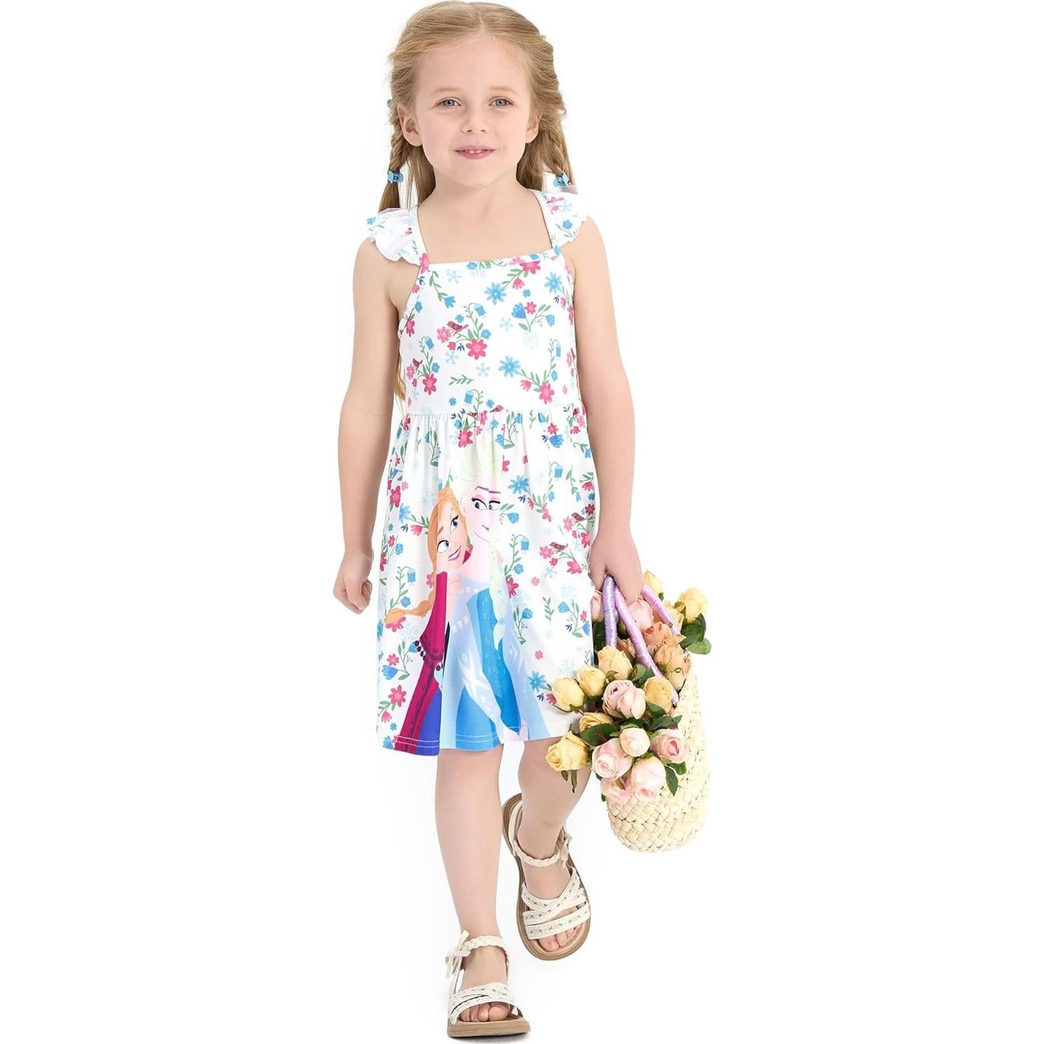Vestido de Verano para Niña Disney Princesa Elsa 3T