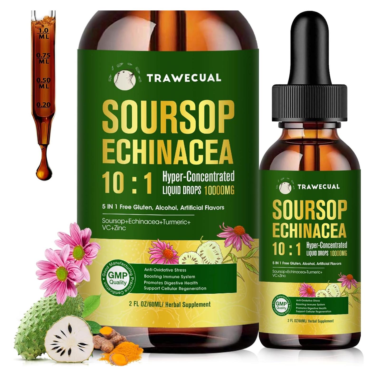 Gotas Líquidas de Graviola Trawecual 10:1 - Soporte Inmunológico