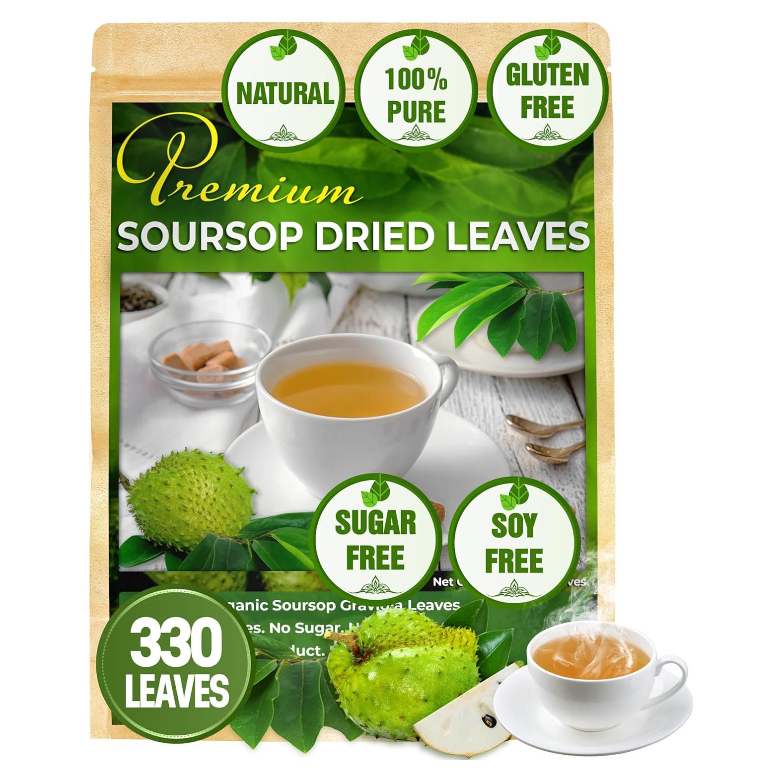 Té de Hojas Secas de Guanábana FreshDrinkUS 330-350 Hojas