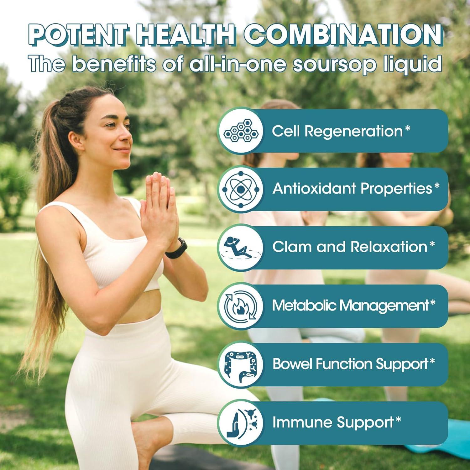 Gotas Líquidas Catfit de Soursop y Cúrcuma - 2 x 59 ml