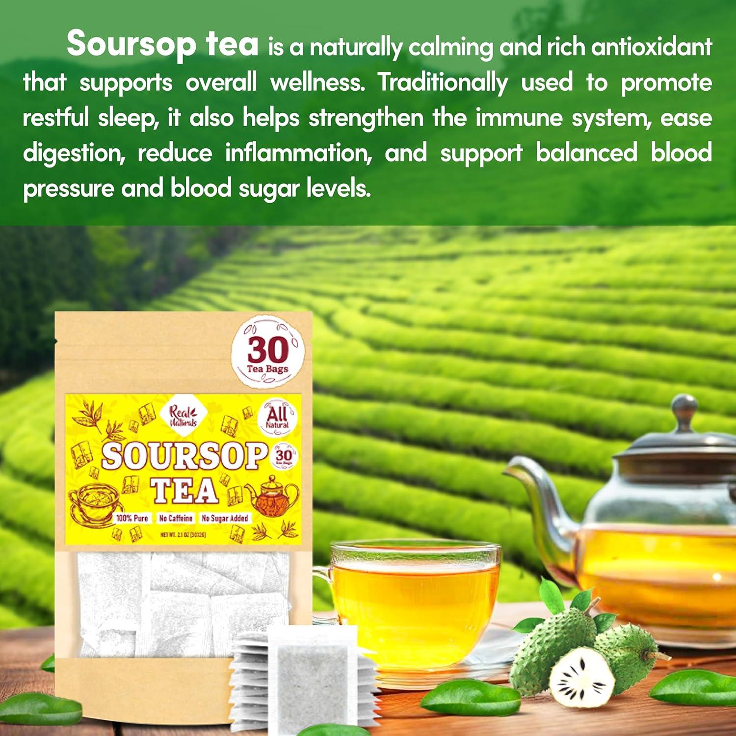 Té de Guanábana Premium Banana Joe - 30 Bolsitas 100% Puro