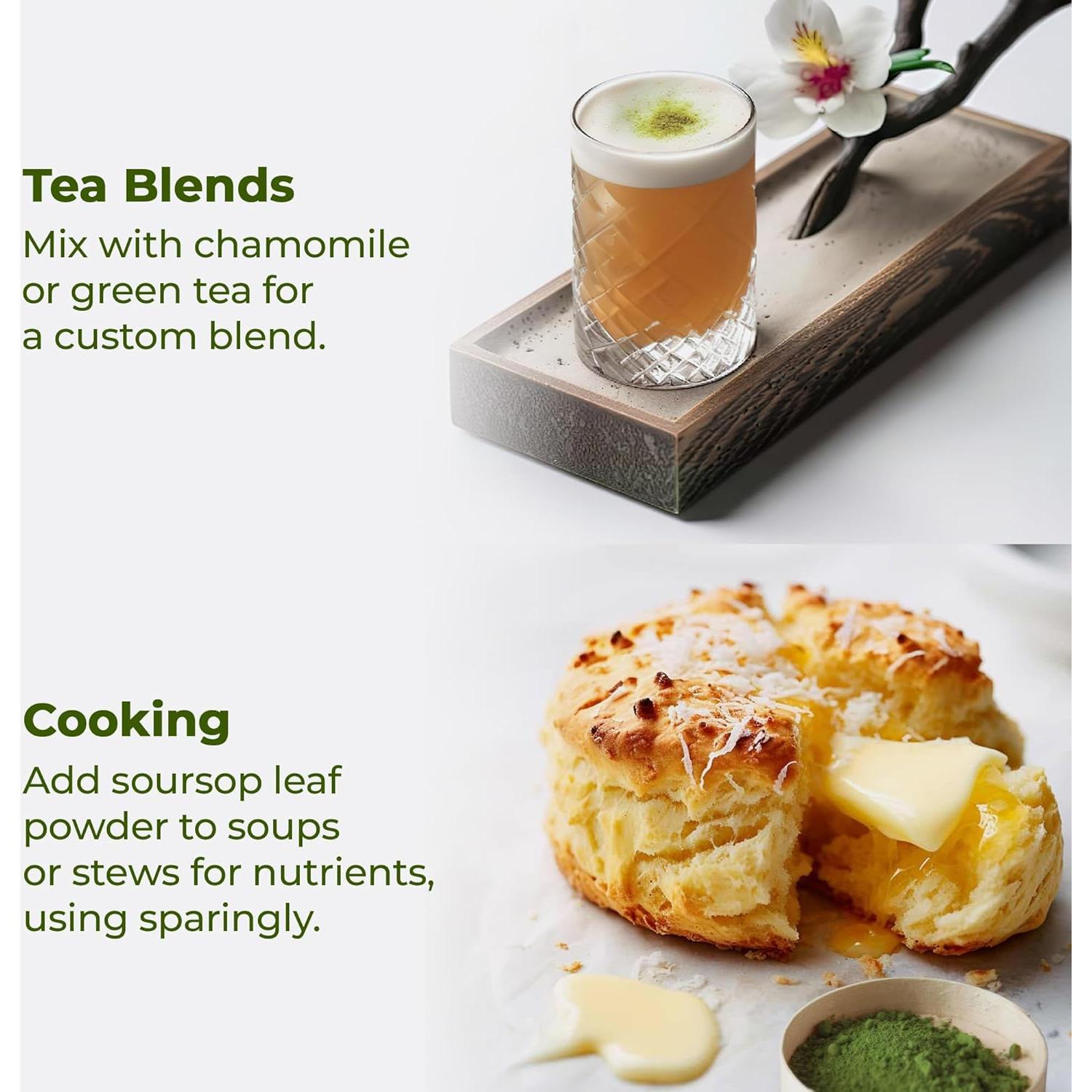 Polvo de Hoja de Guanábana FRESHDRINKUS 28g 100% Natural