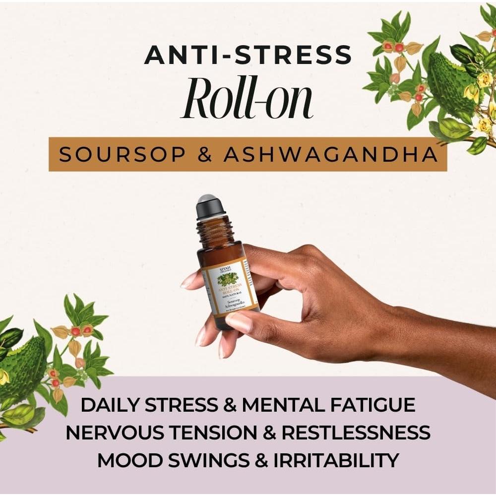 Roll-On Antiestrés Siyah Organics 28g - Relajante y Calmante