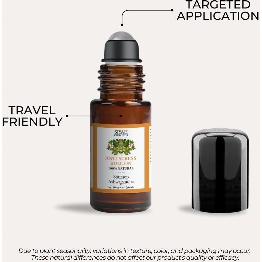 Roll-On Antiestrés Siyah Organics 28g - Relajante y Calmante