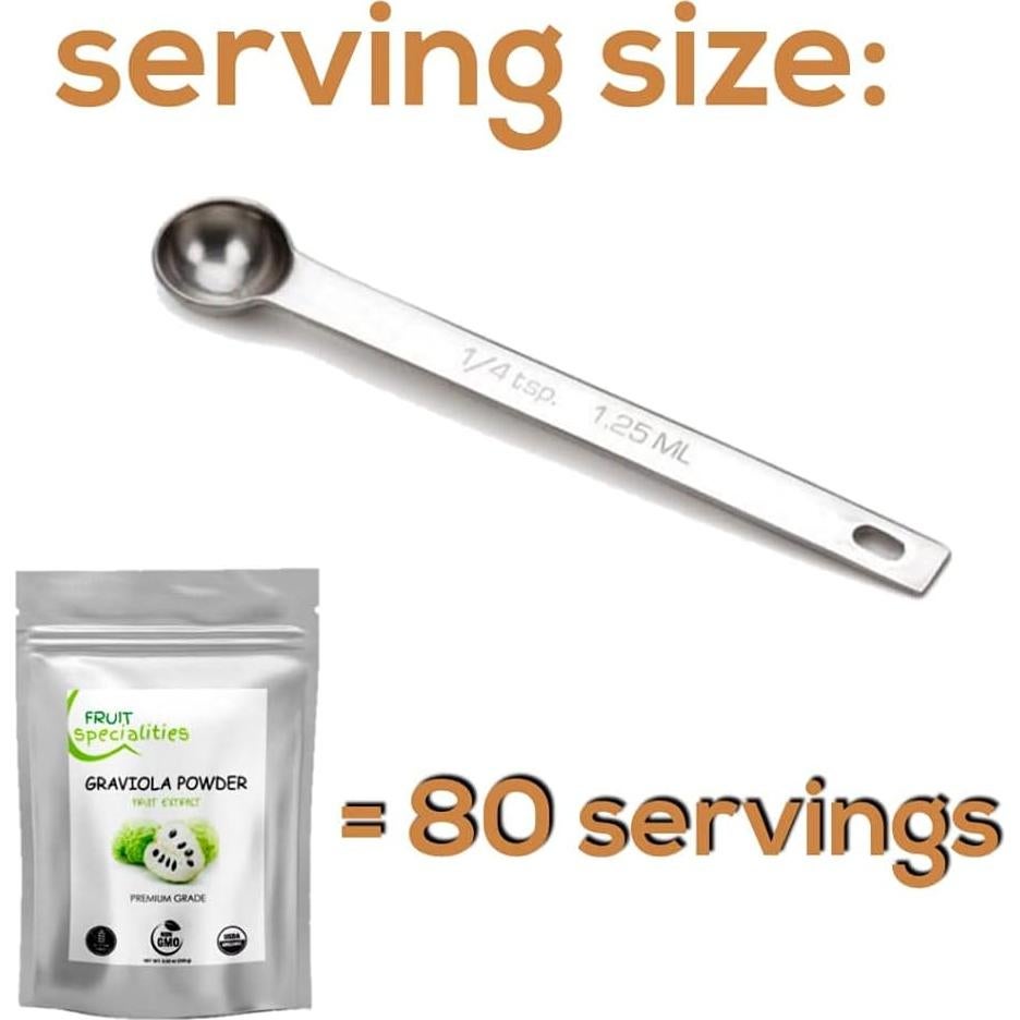 Polvo de Fruta de Graviola Orgánico 100g - Fruit Specialities