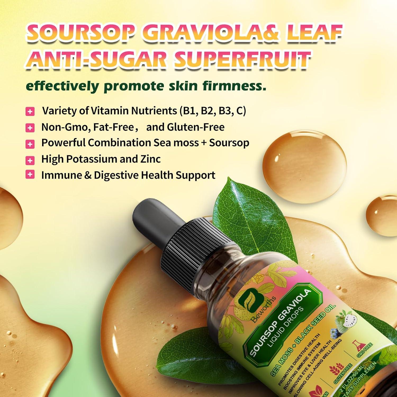 Extracto Líquido de Guanábana B Beworth - 120 ml - Antioxidante