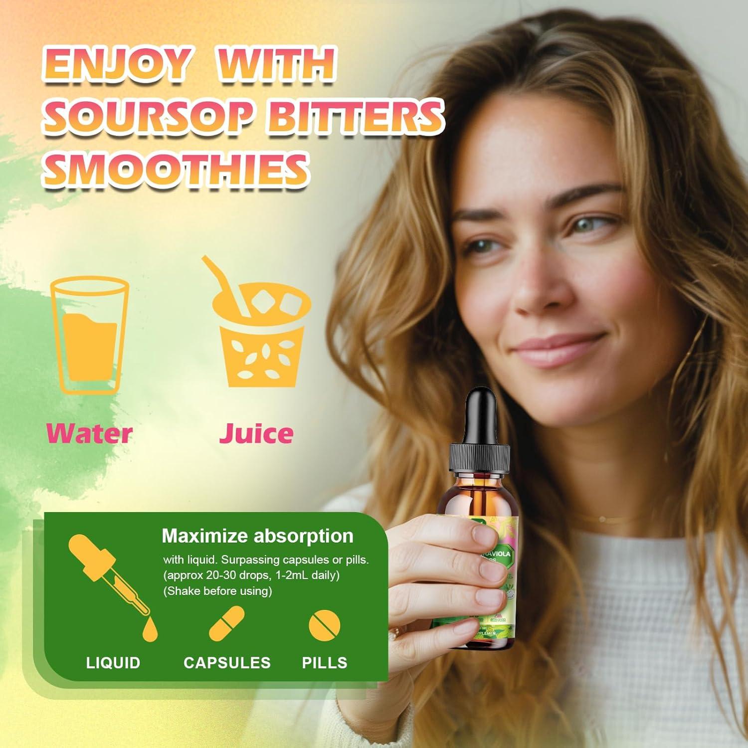 Extracto Líquido de Guanábana B Beworth - 120 ml - Antioxidante