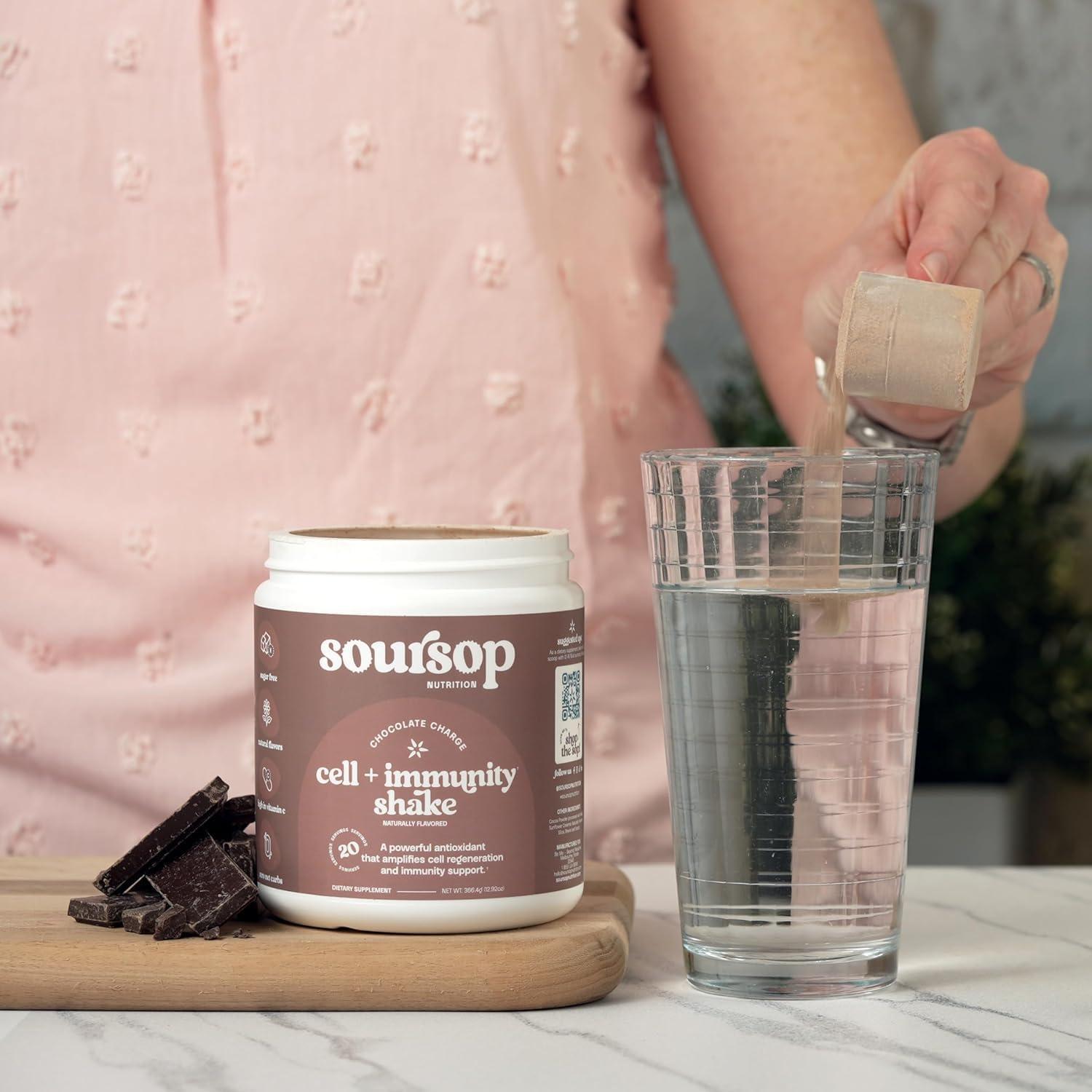 Batido Superalimenticio Soursop Carga de Chocolate 440g