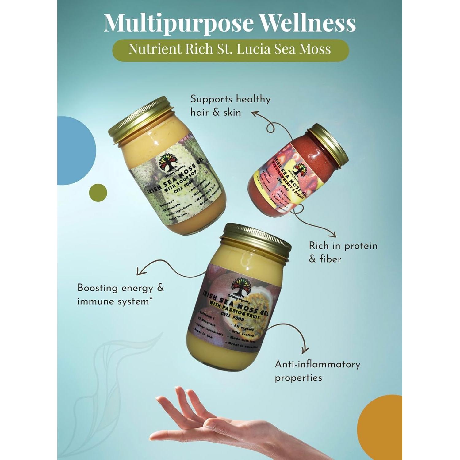 Gel de Musgo Marino Irlandés Silvestre Get Wavy - 2 Paquetes