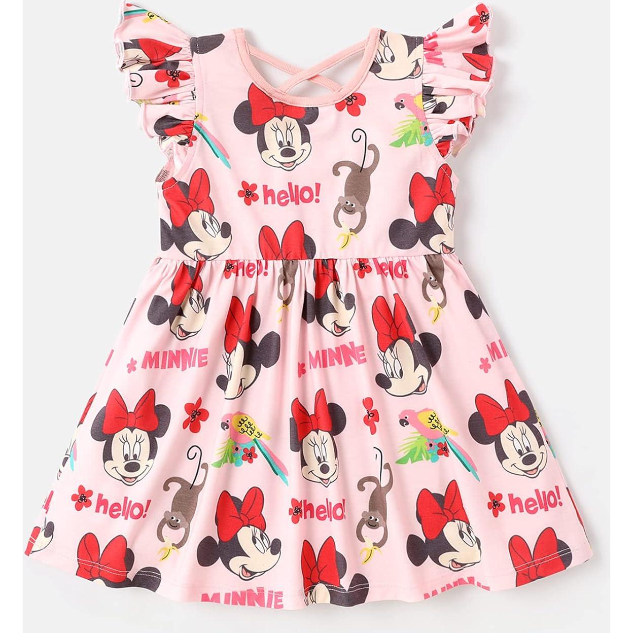 Vestido de Verano para Niña Disney Minnie Rosa 3T