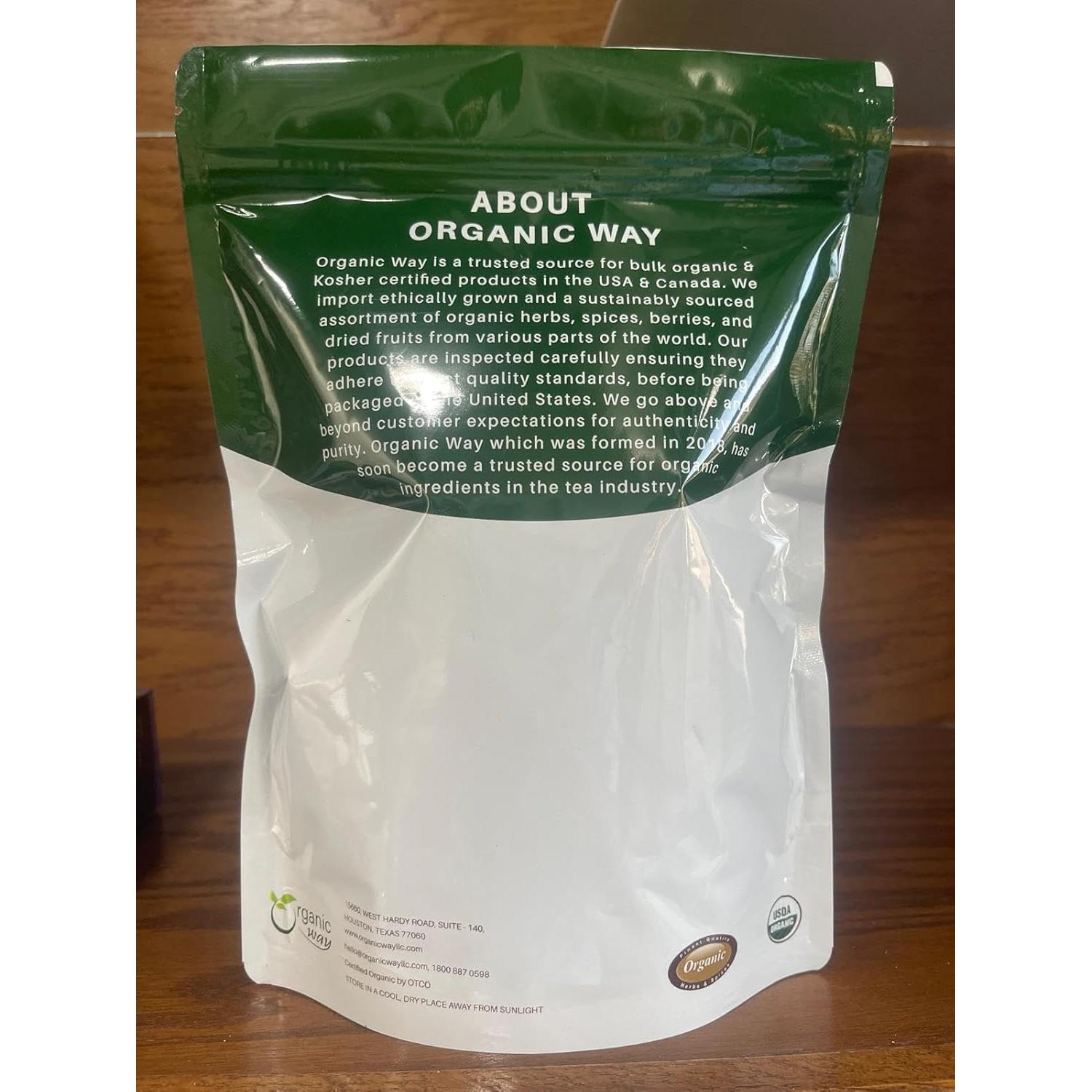 Hoja de Soursop Seco Orgánico 226.8g - Organic Way - Té Herbal