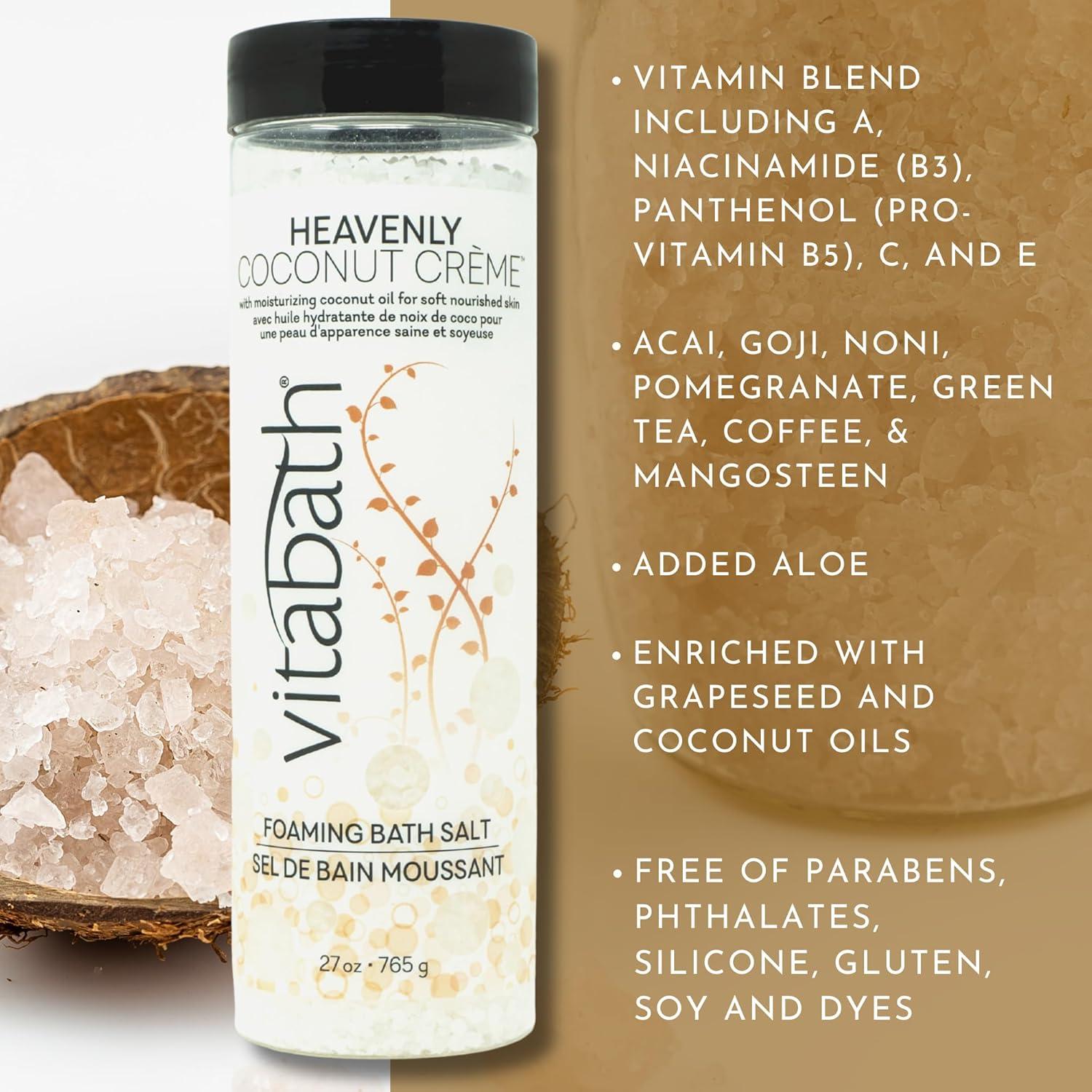 Vitabath Crema de Coco Celestial - Sales de Baño 765 g