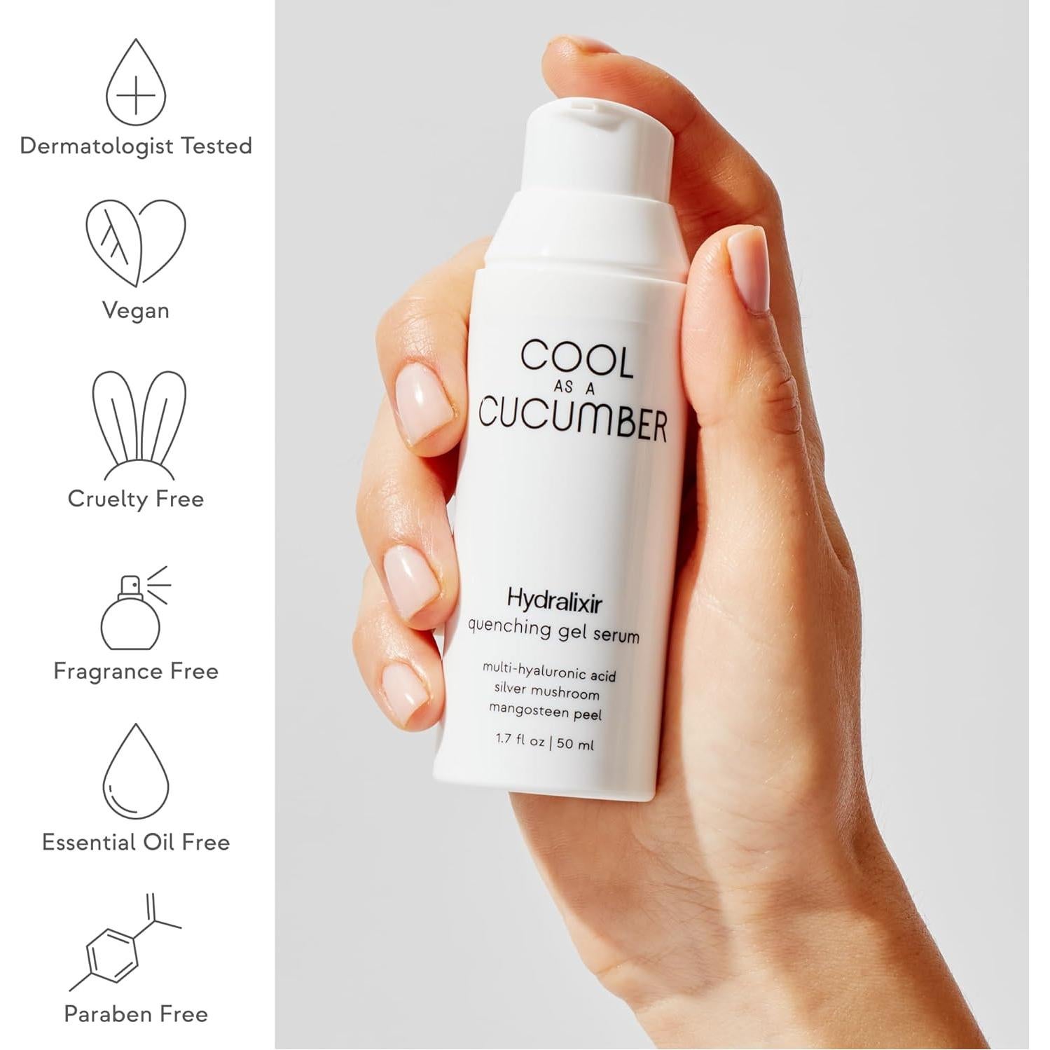 Suero Facial Hidratante Tan Fresco como un Pepino 50 ML