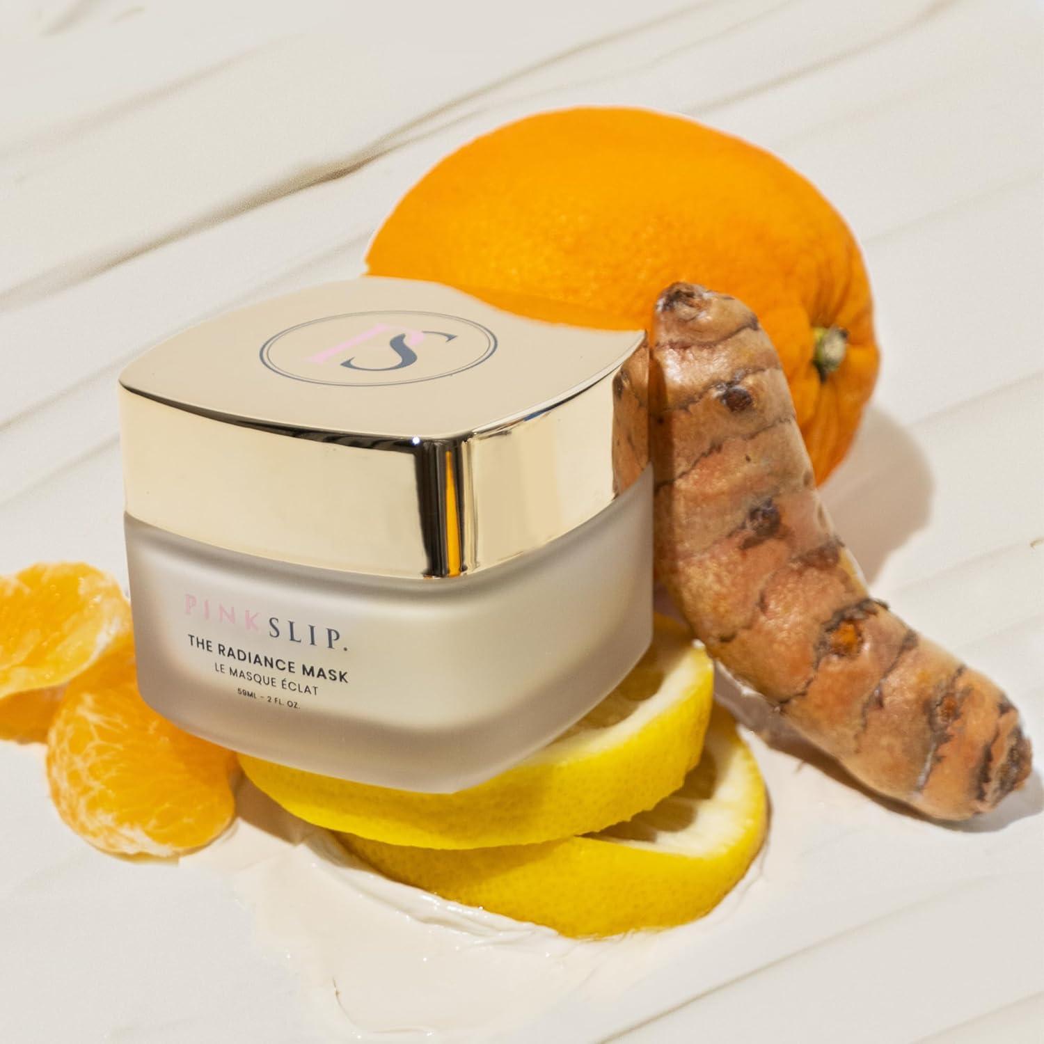 Crema Facial Radiance Pink Slip 330g - Cúrcuma y Vitamina C