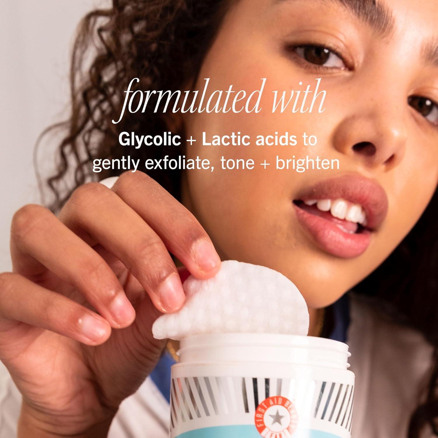 Almohadillas Exfoliantes Faciales First Aid Beauty 60 Unidades