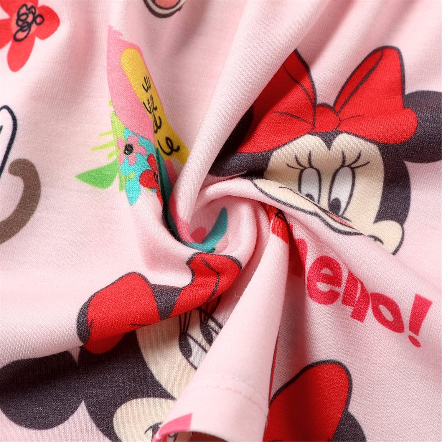 Vestido de Verano para Niña Disney Minnie Rosa 4-5T