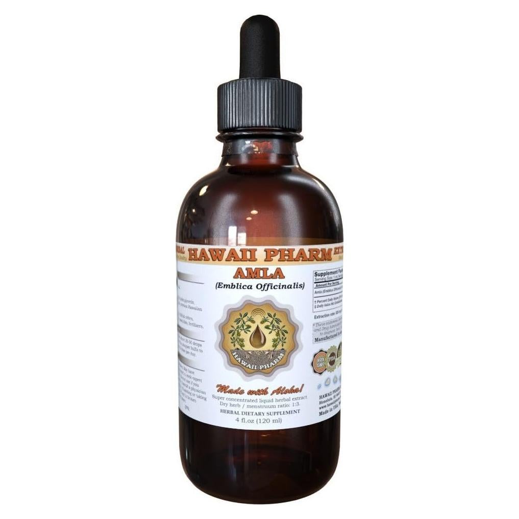 Extracto Líquido de Amla Orgánico HawaiiPharm 60 ml