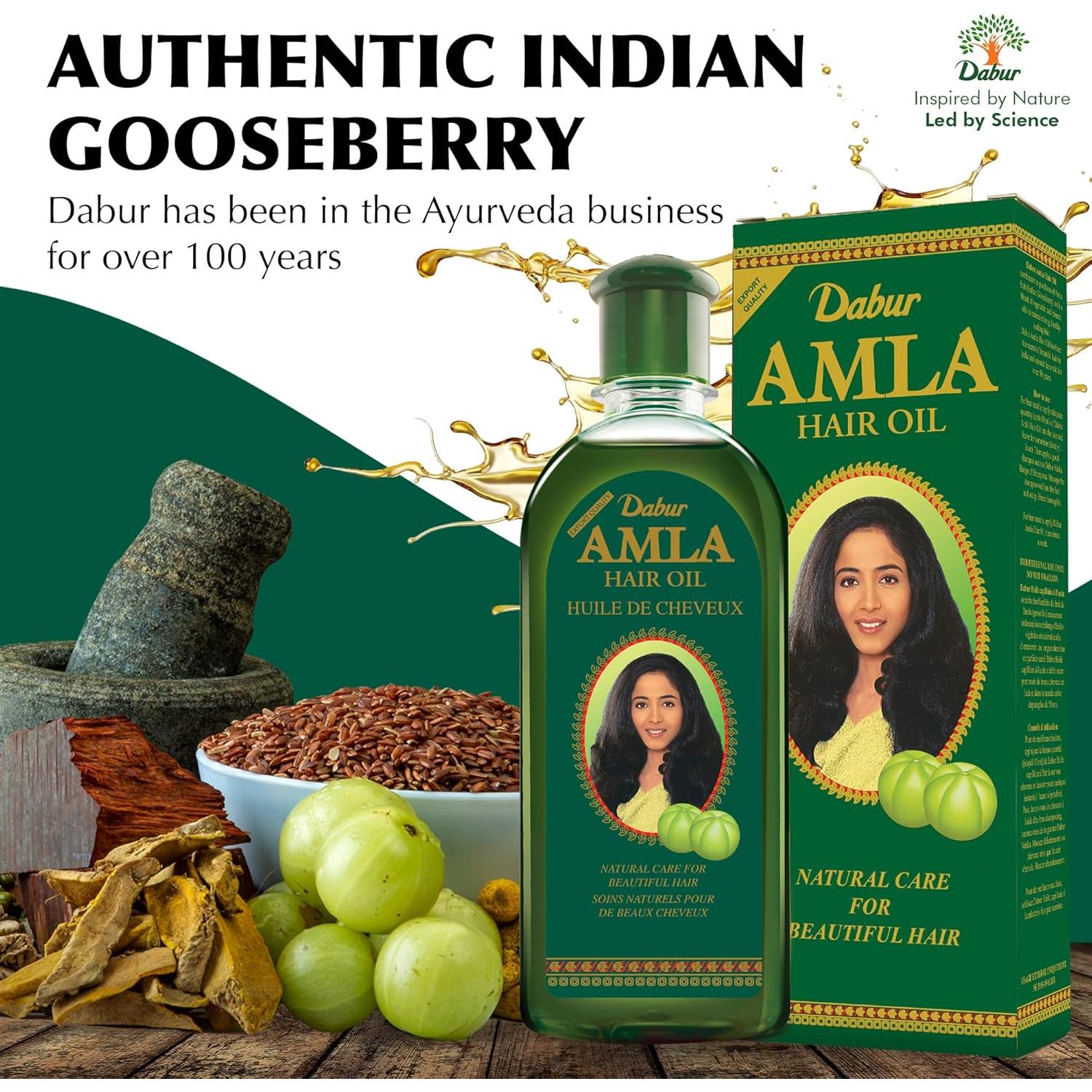 Aceite Capilar Dabur Amla 500ml x3 - Cuidado Natural Unisex