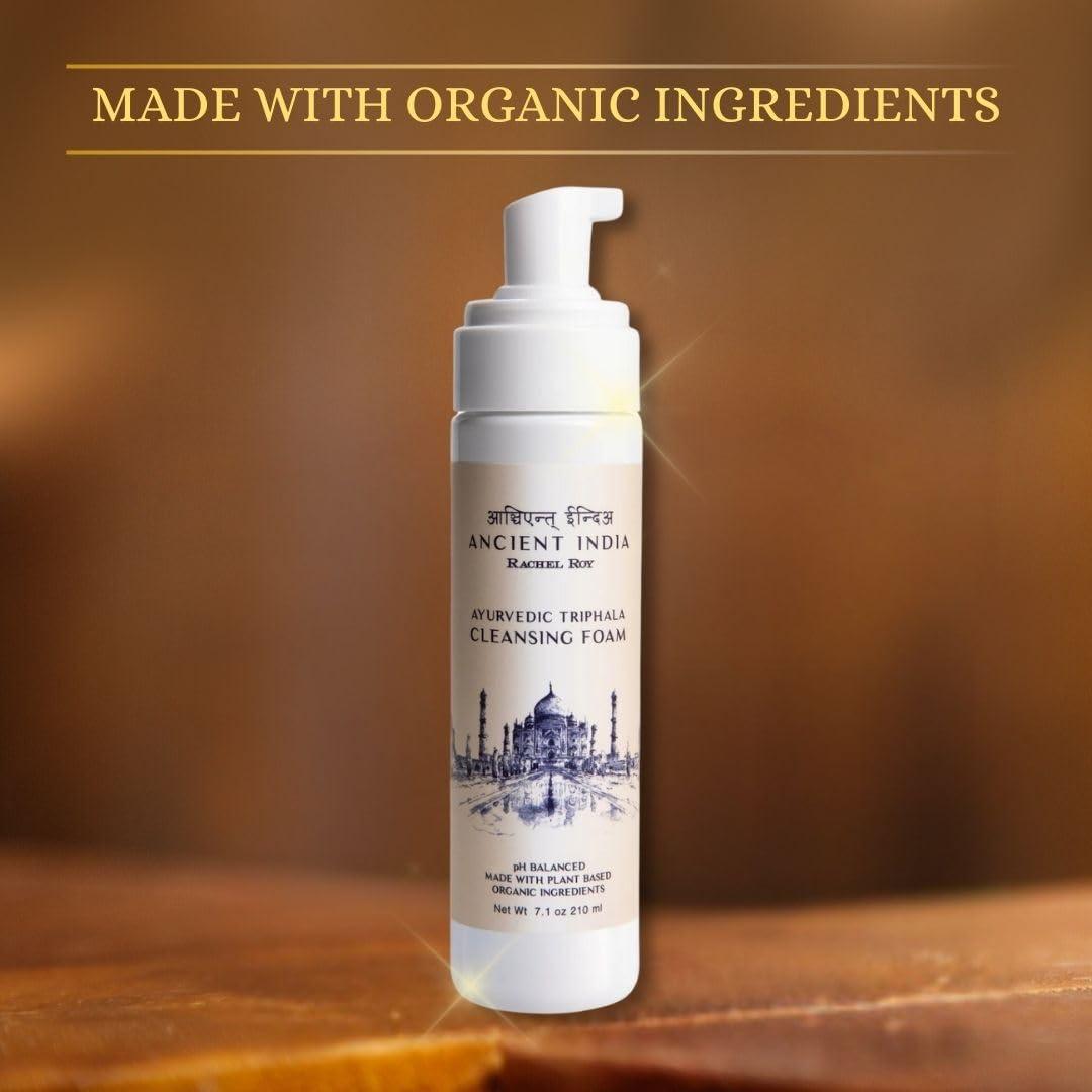 Limpiador Facial Espumoso Ayurvédico Rachel Roy 289g - pH Equilibrado