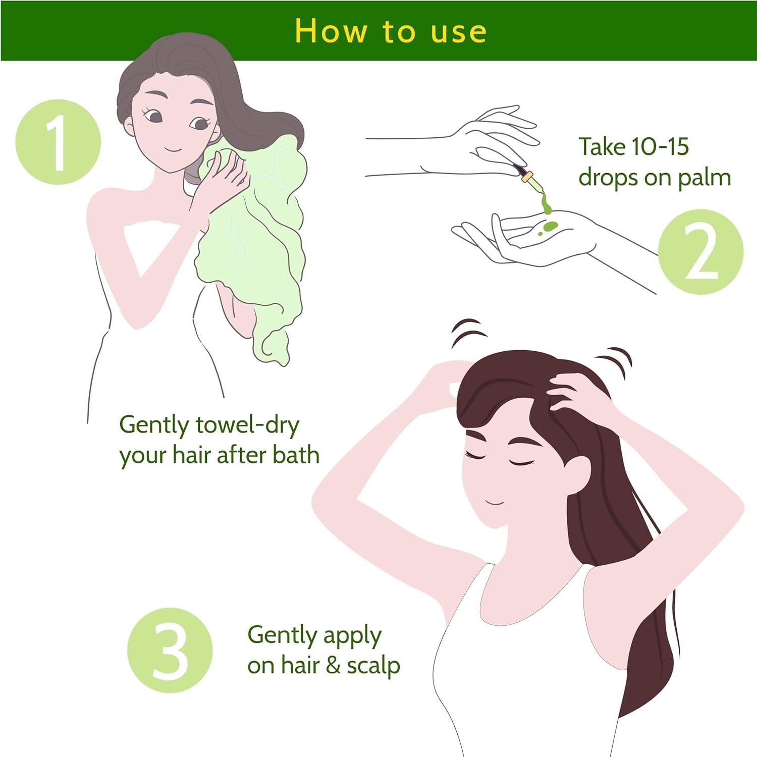 Suero Capilar Ayurvédico Tatsat 30ml - Crecimiento y Nutrición