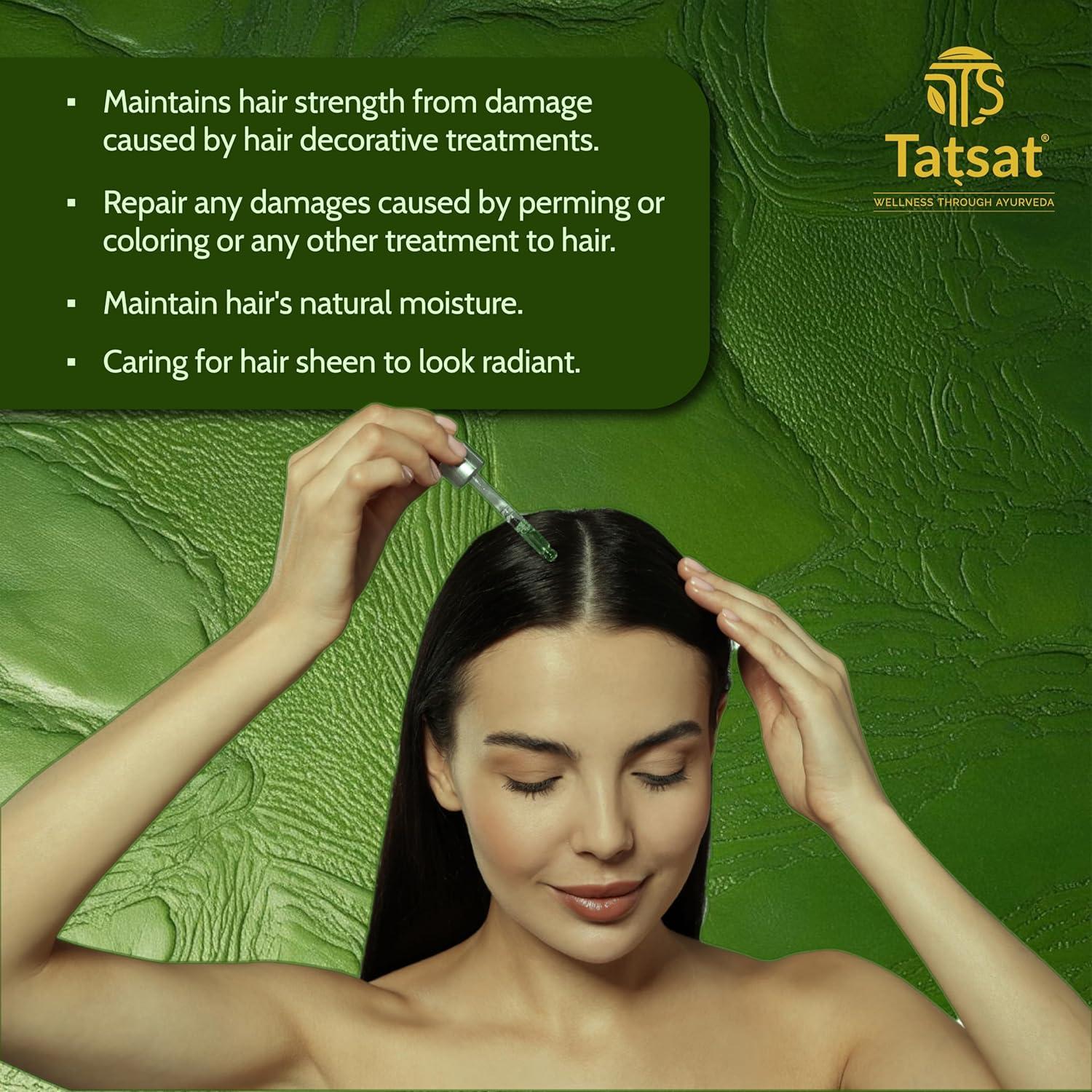 Suero Capilar Ayurvédico Tatsat 30ml - Crecimiento y Nutrición