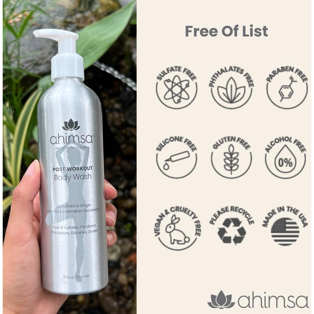 Jabón Corporal Natural Ahimsa 284g - Hidratante y Suave