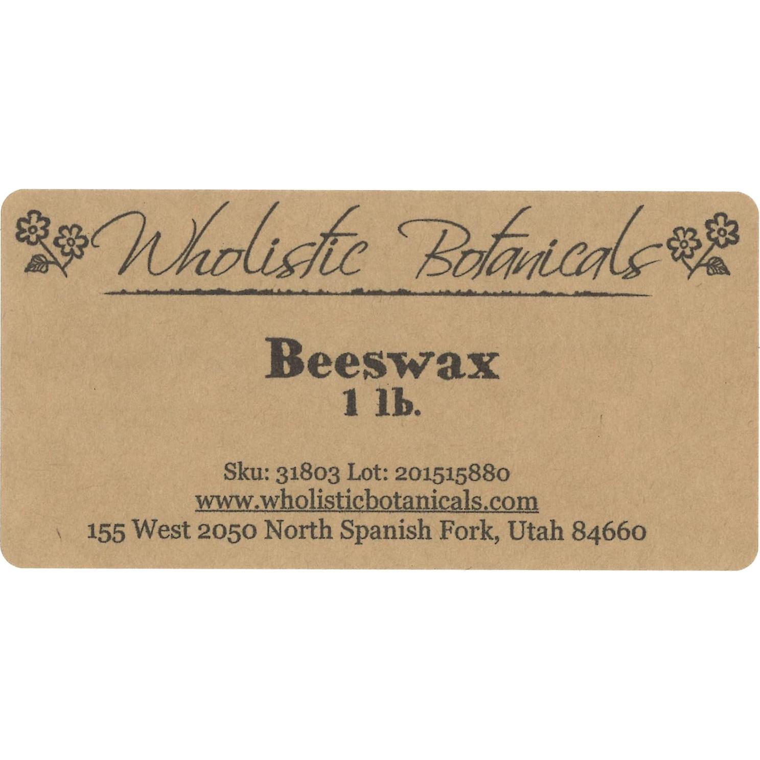 Cera de Abejas Orgánica 0.45 kg - Wholistic Botanicals