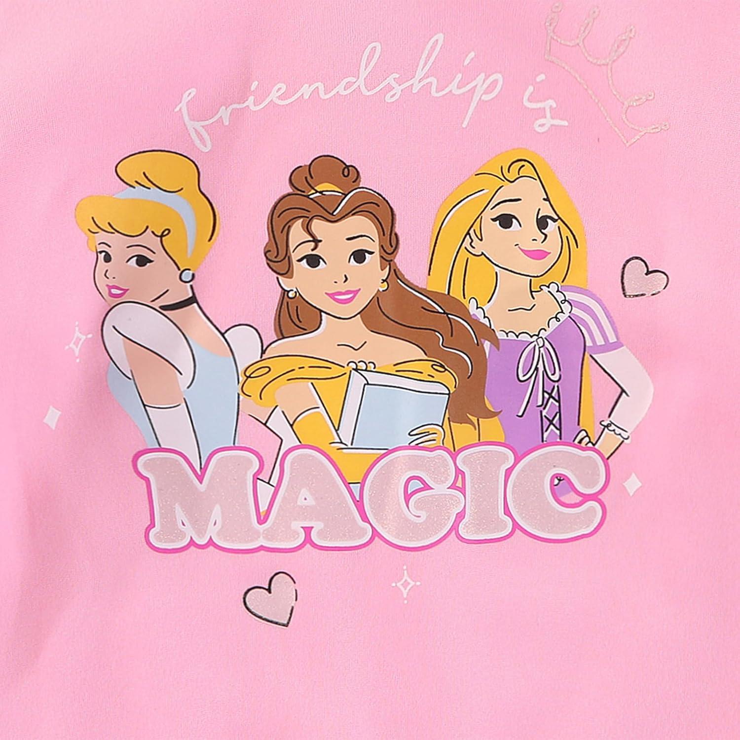 Conjunto Sudadera, Camiseta y Pantalones Disney Niñas 3 Piezas