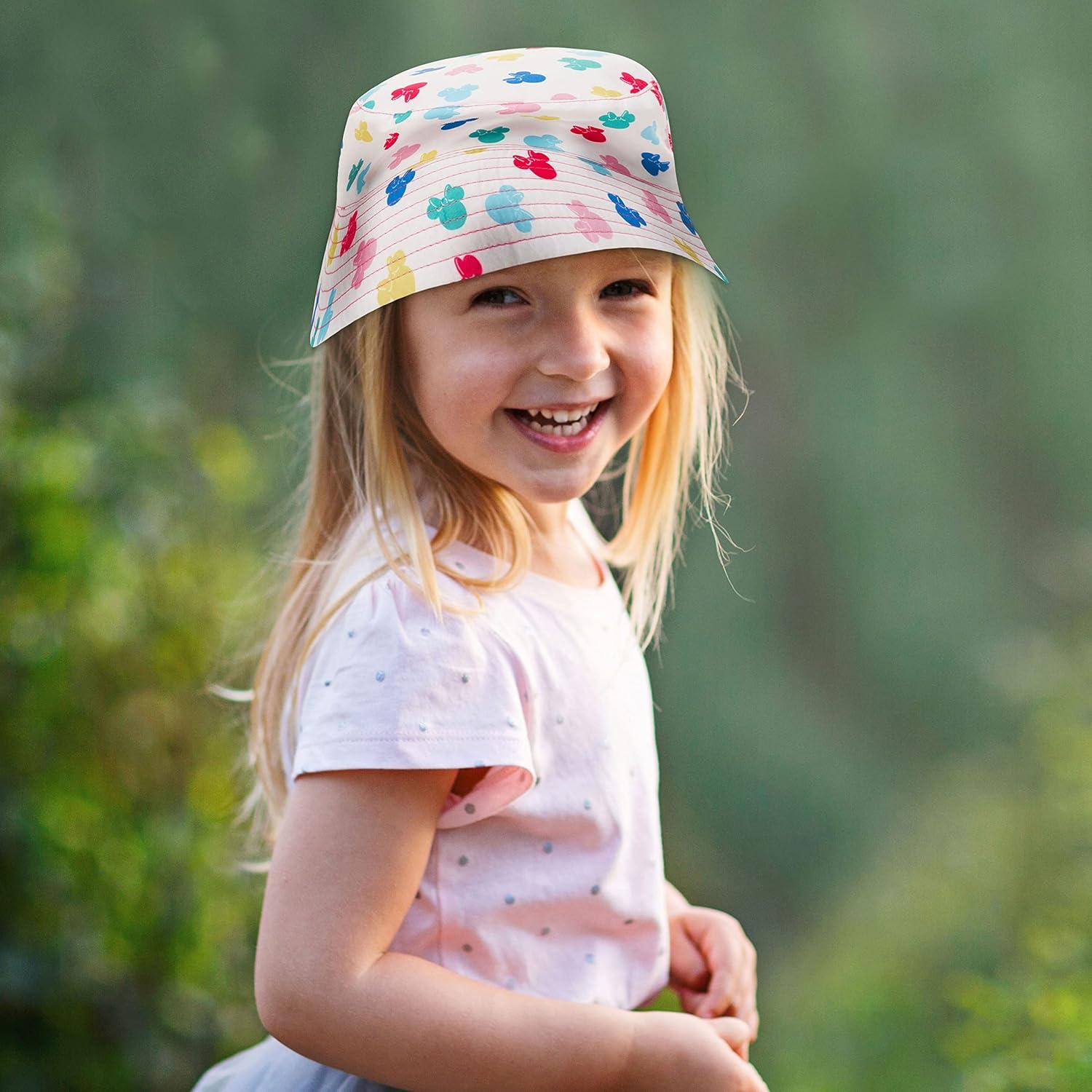 Sombrero Cubo Disney Minnie Mouse 3-6 Años Protección Solar