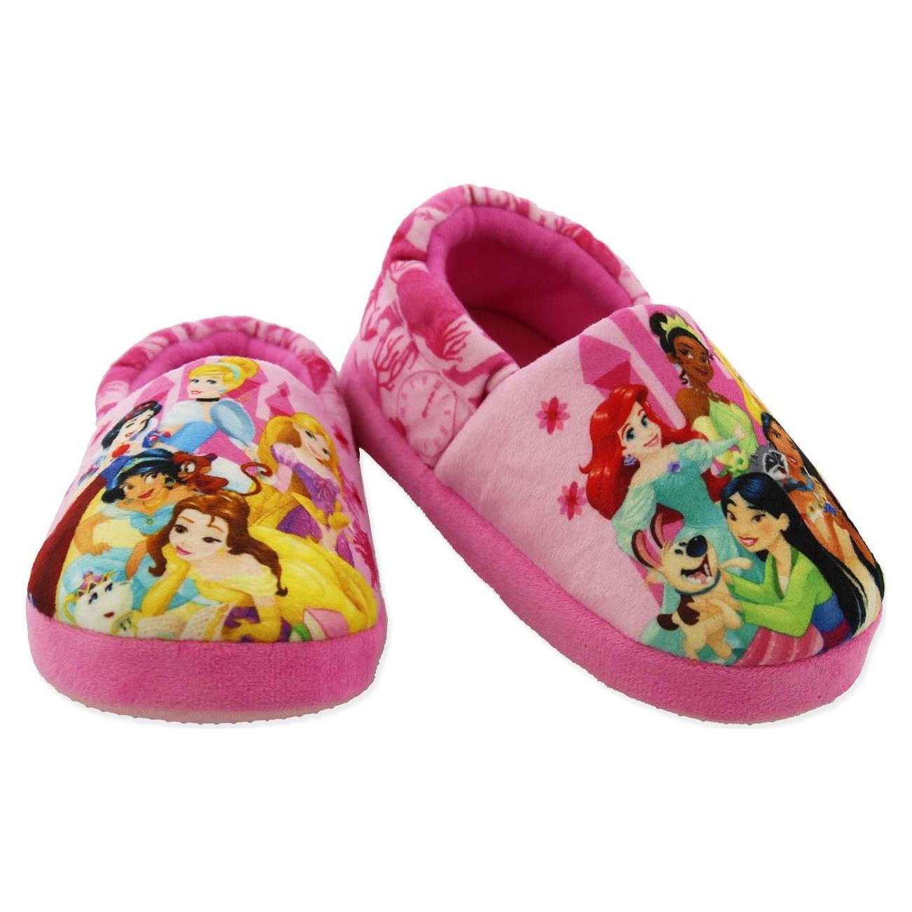 Zapatillas de felpa Disney Princess para niñas 13 Little Kid