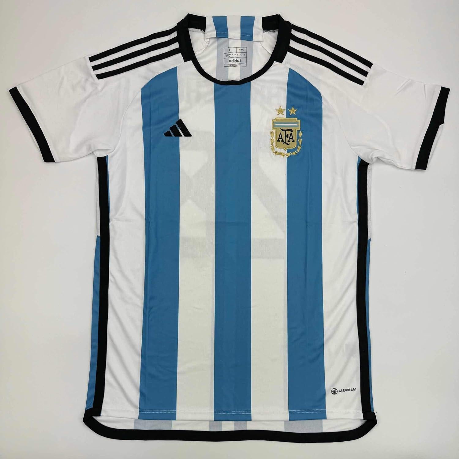 Camiseta de fútbol firmada Alejandro Garnacho Argentina Azul