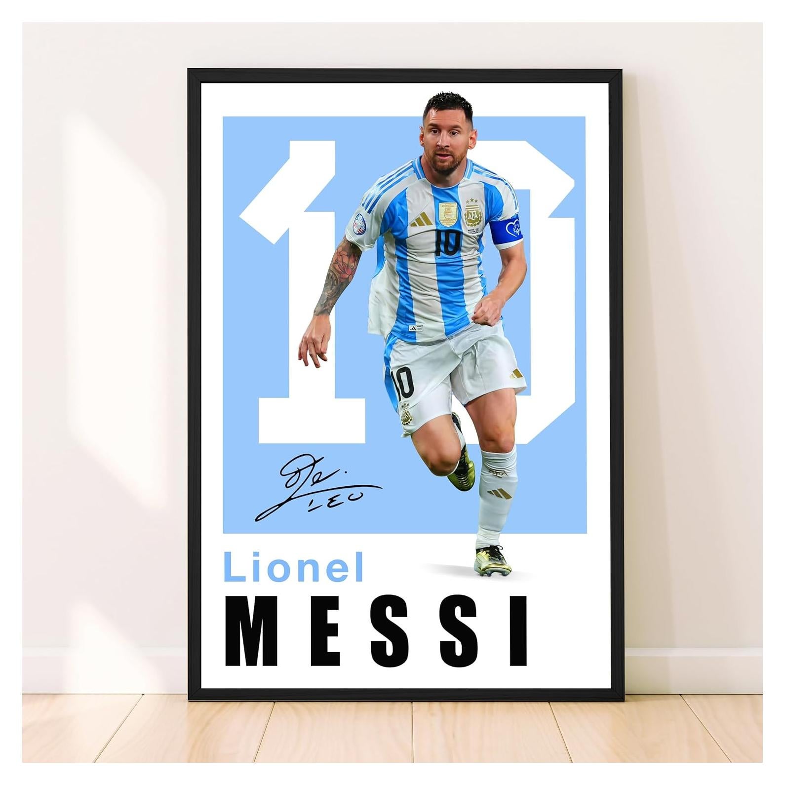 Póster de Fútbol Lionel Messi 61x91 cm - Arte de Pared