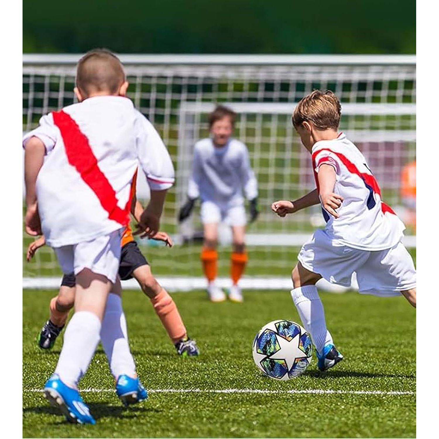 Balón de Fútbol Genérica No. 5 Azul 420g para Práctica